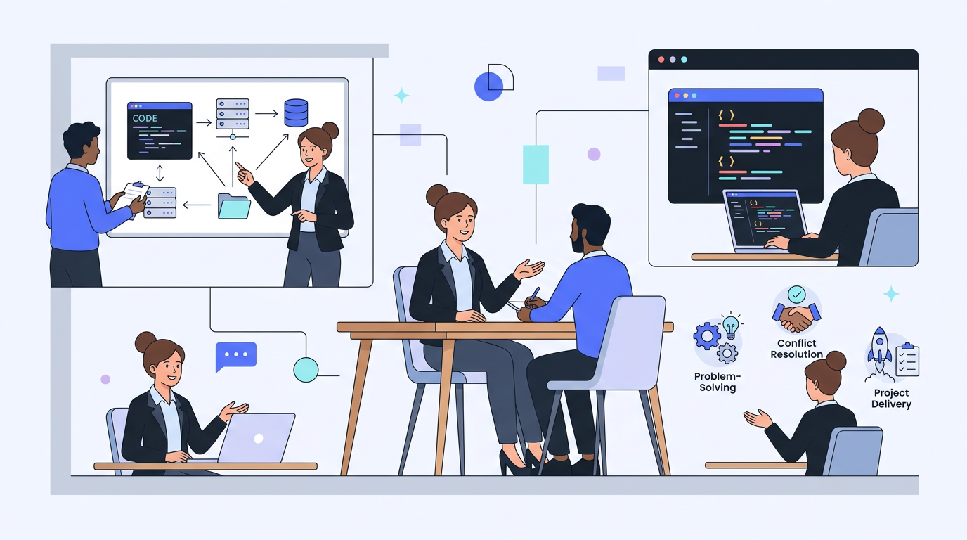 Software Engineer Behavioral Interview Questions and Answers (2026) | Free Practice